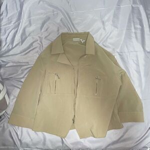 Women’s petite tan blazer